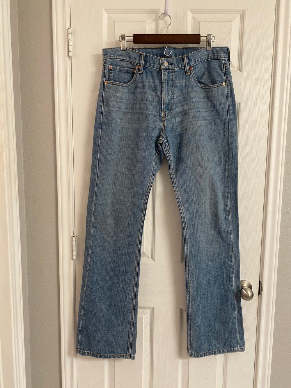 Levi’s 527 Slim Bootcut Jeans Men’s W34 L34 Medium Wash Blue Denim